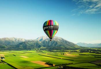 Scenic Hot Air Balloon Flights Canterbury New Zealand