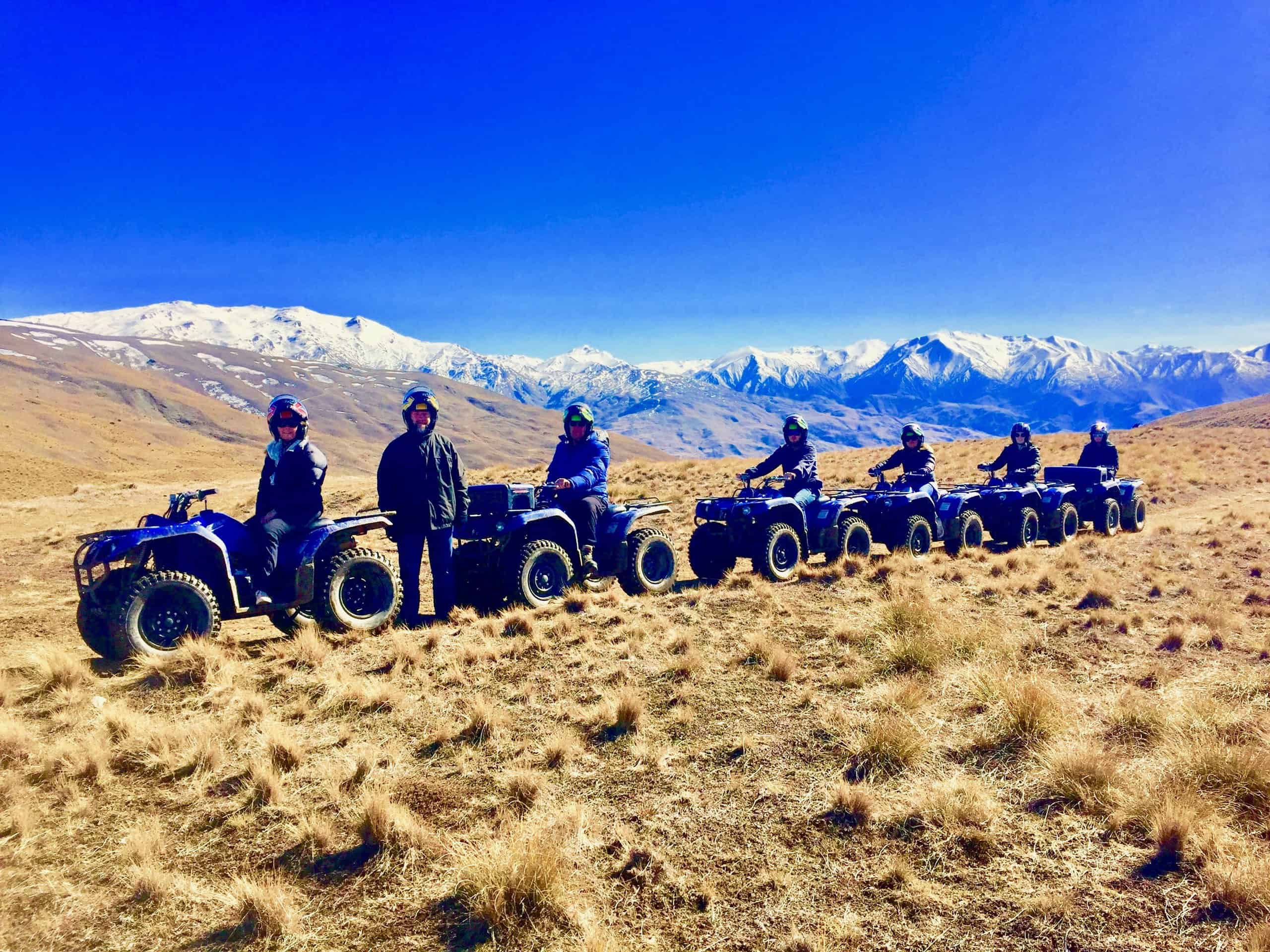 quad biking blue mountains