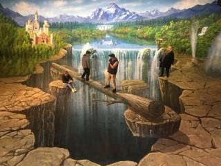 Rotorua 3D Trick Art Gallery Family Attraction