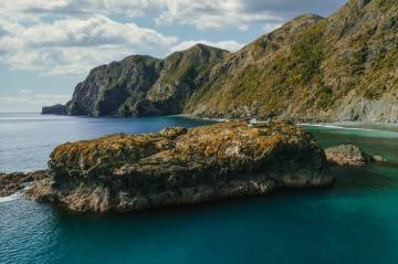 Heli-Fish Experience Marlborough Sounds in Private Helicopter