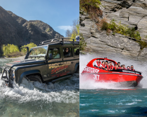 Nomad Safaris combos - Dart River Jet I Shotover Jet I Earnslaw Burn Heli-Hobbit