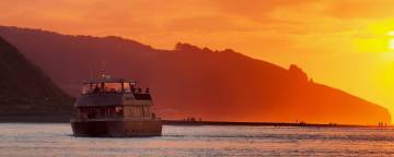 Sunset Cruise. Fish & Chips optional