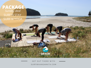 Surf n Yoga Camp