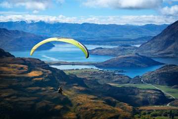 Tandem Paragliding - All Year Round - Treble Cone, Wanaka