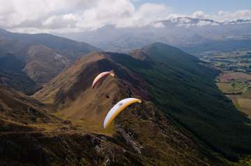 Tandem Paragliding - Summer - Coronet Peak, Queenstown