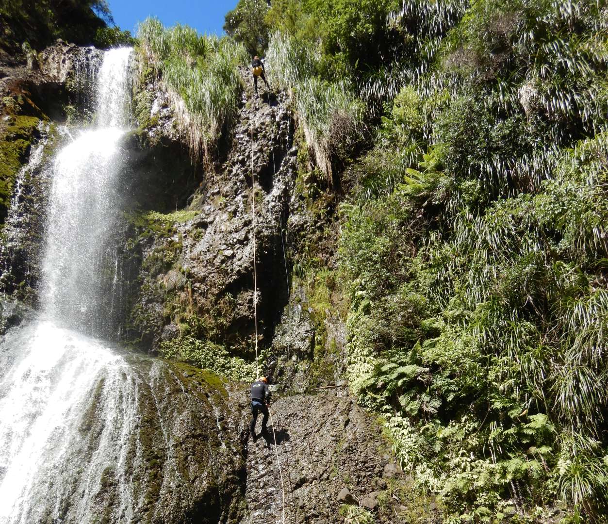 The big one - Canyoning Adventure in Piha Auckland