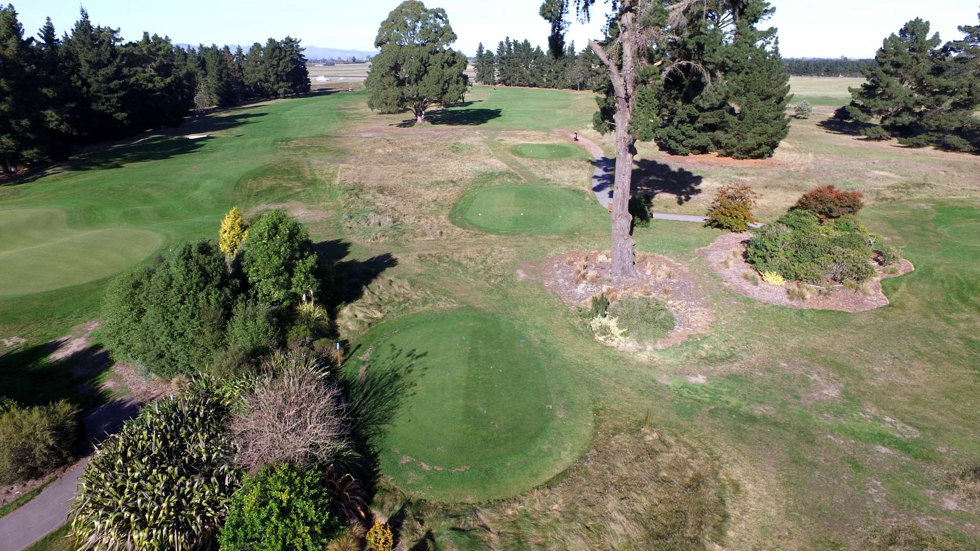 Crhistchurch Golf Course at Woodlands. Canterbury New Zealand