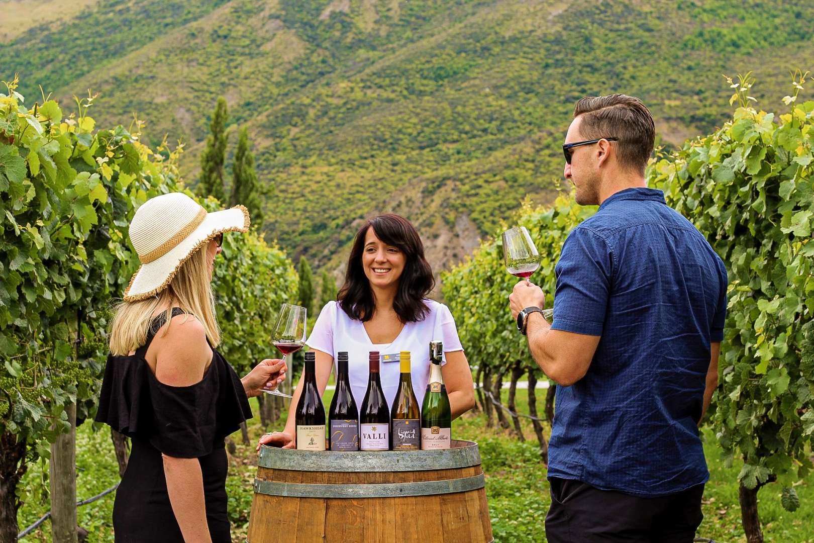Enjoy wine tastings with your very own host