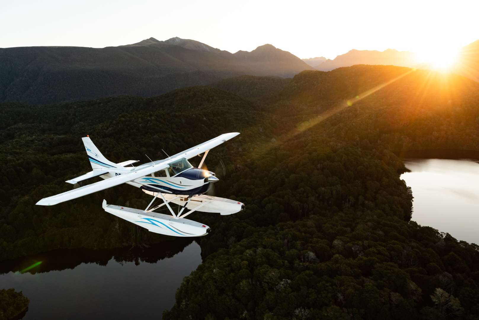 Hidden Lakes on the Lakes Explorer flight