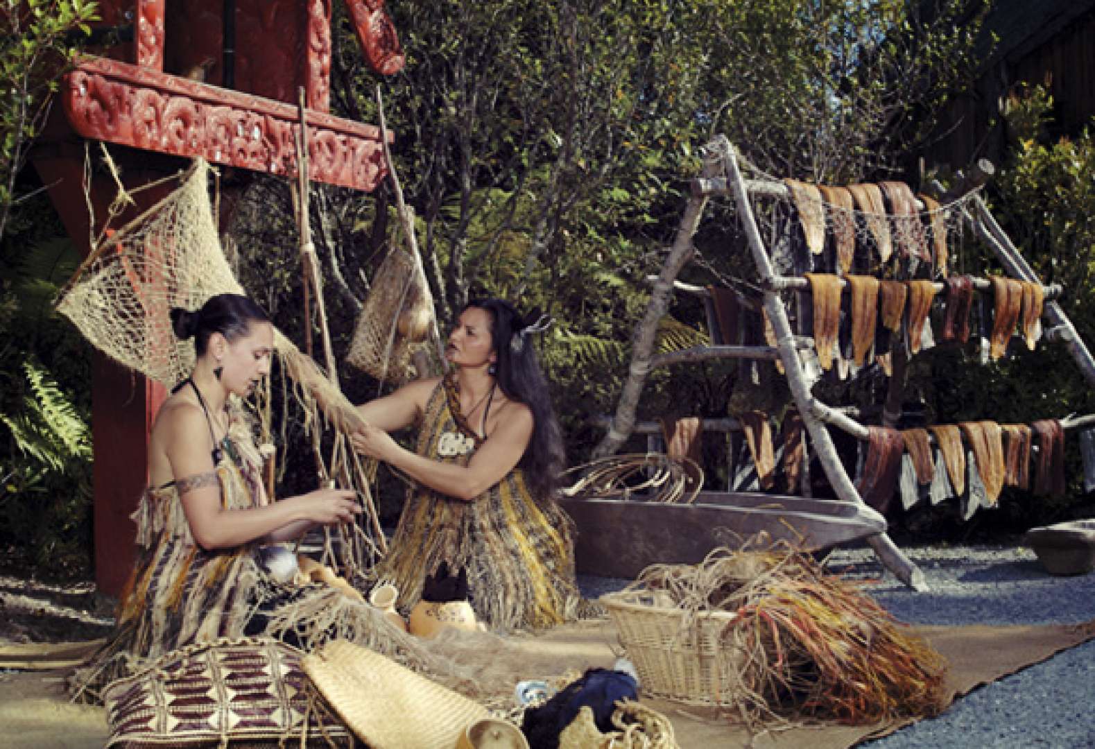 Learn about Maori culture and visit a Maori village