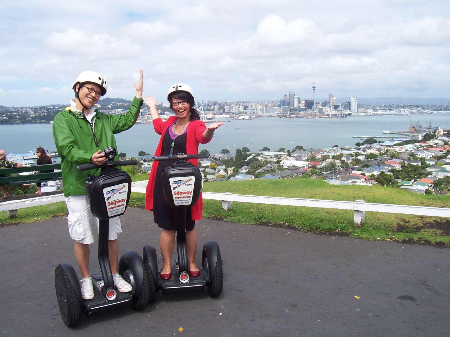 Mount Victoria Magic Guided Segway Tourheck out this View