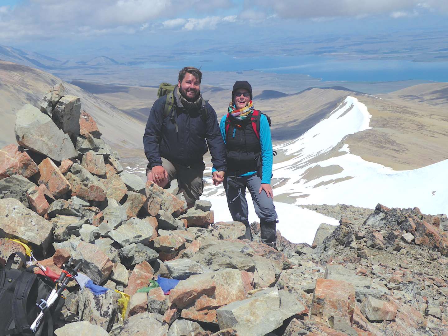 On Beuzenberg Peak early summer