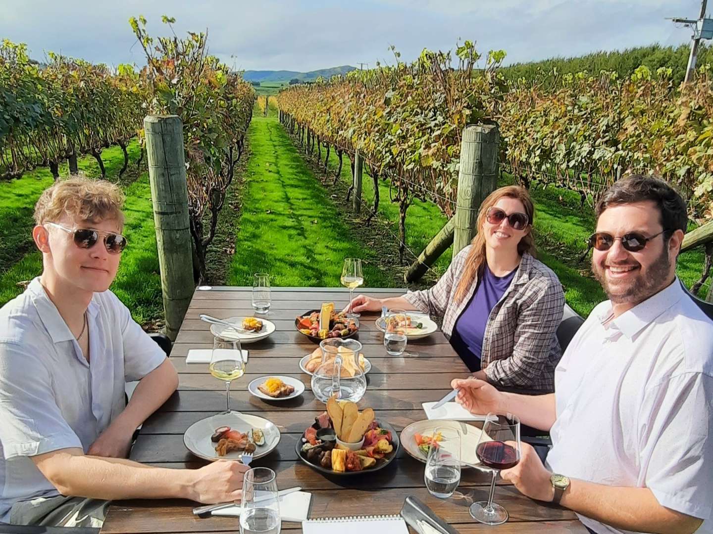 optional vineyard lunch on tour