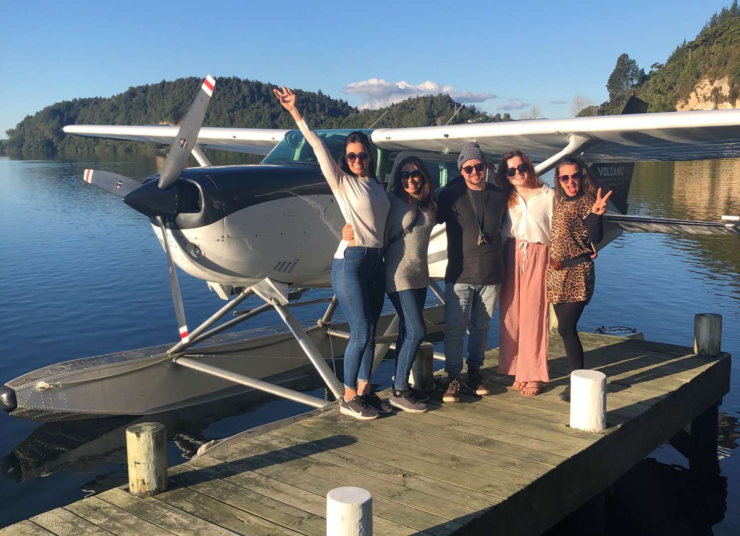 Passengers Float Plane Rotorua