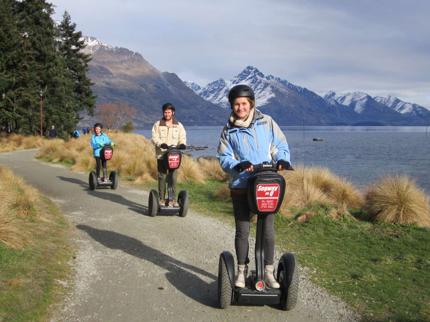 Winter Fun Activity Riding an eco-friendly Segway in Queenstown